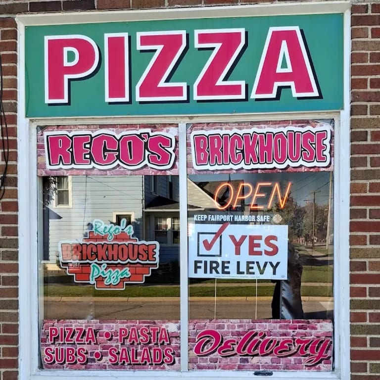  Welcome to Rego’s Brickhouse Pizza