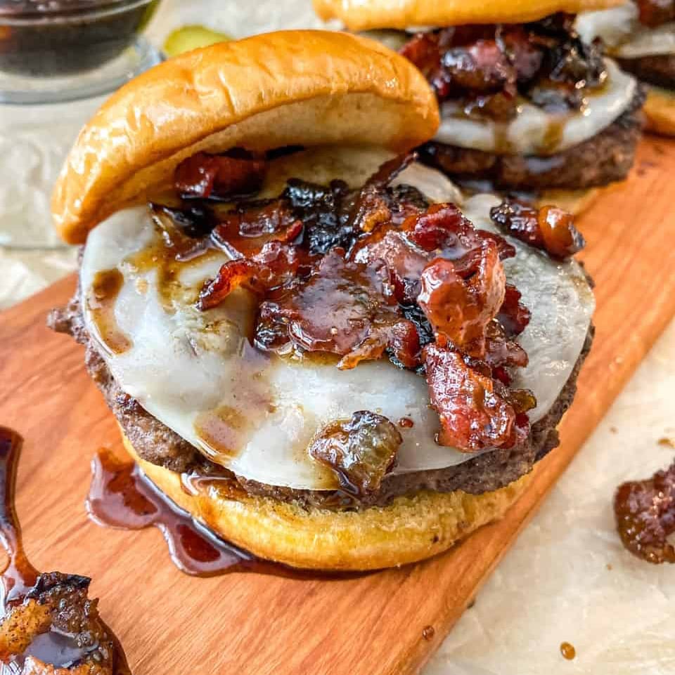 Bacon Jam Burger.