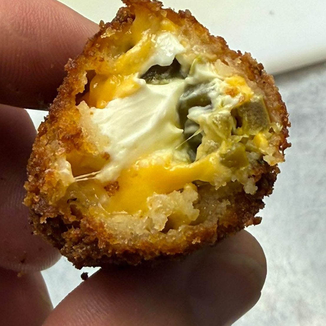 Fresh Fried Jalapeño Poppers.