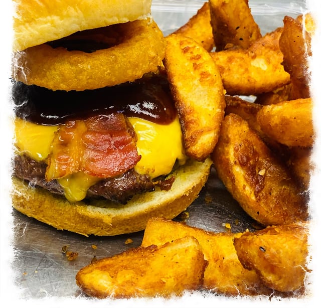 Beachtown Burger Special.