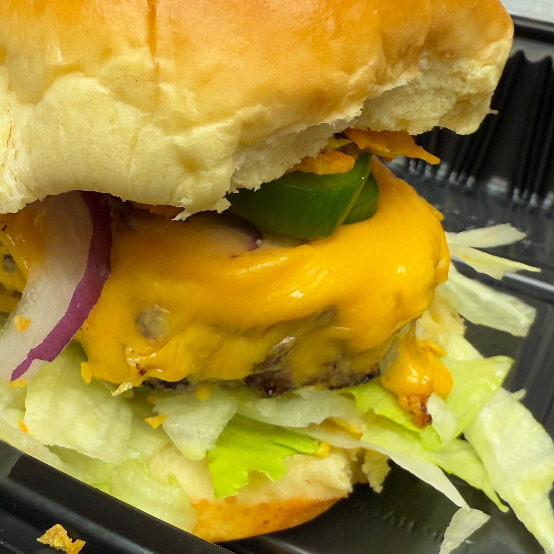 Nacho Loco Burger.