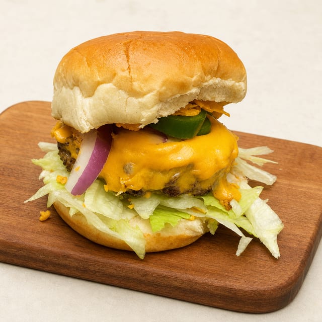 Nacho Loco Burger.