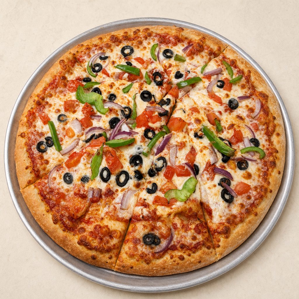 Don Veggie Pizza.