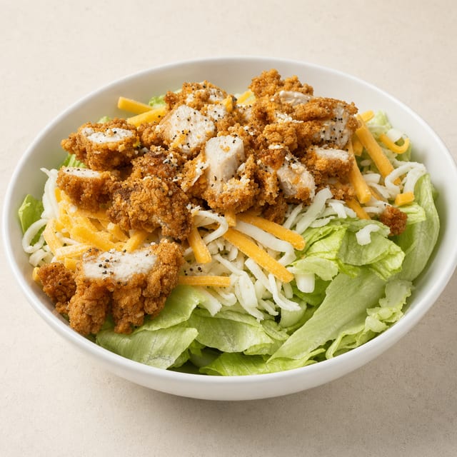 Fried Chicken Salad.